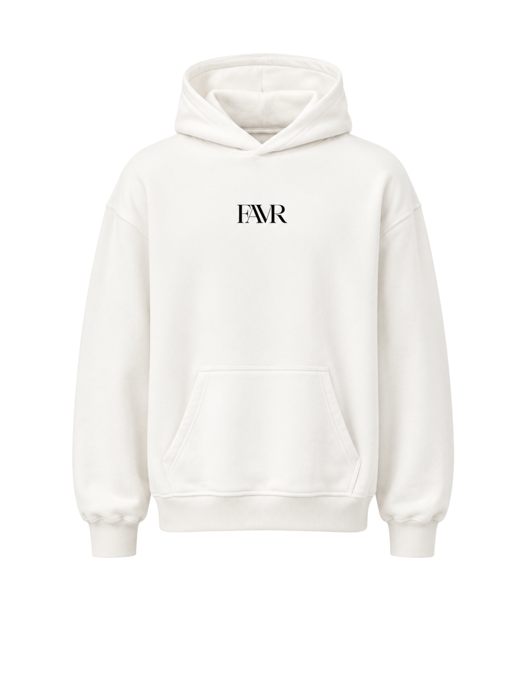 FAVR Heavyweight Oversized Hoodie als cleanes Streetwear Outfit