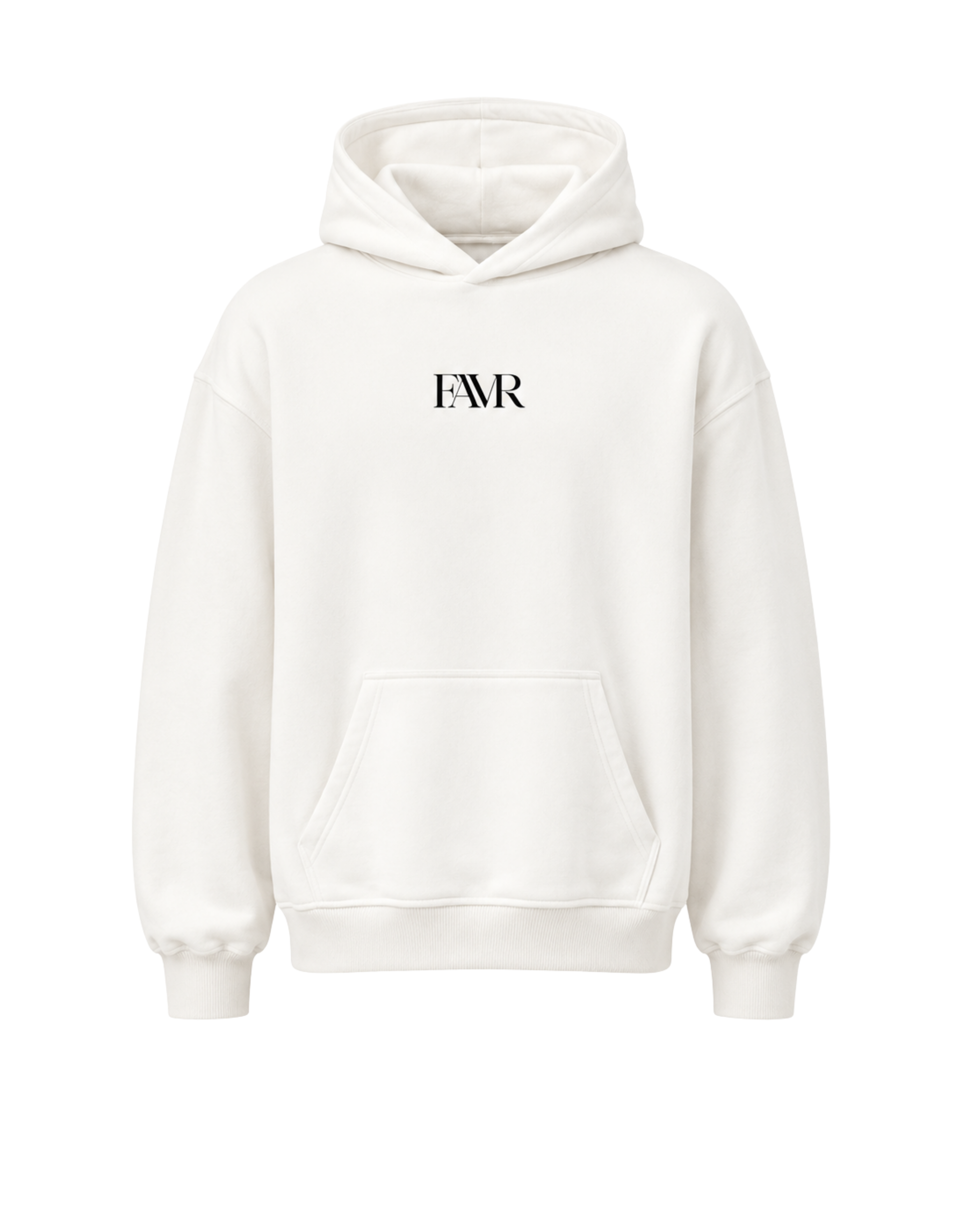 FAVR Heavyweight Oversized Hoodie als cleanes Streetwear Outfit